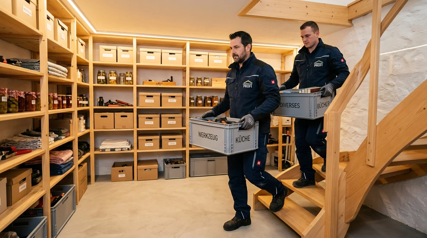 Kellerräumung in Österreich